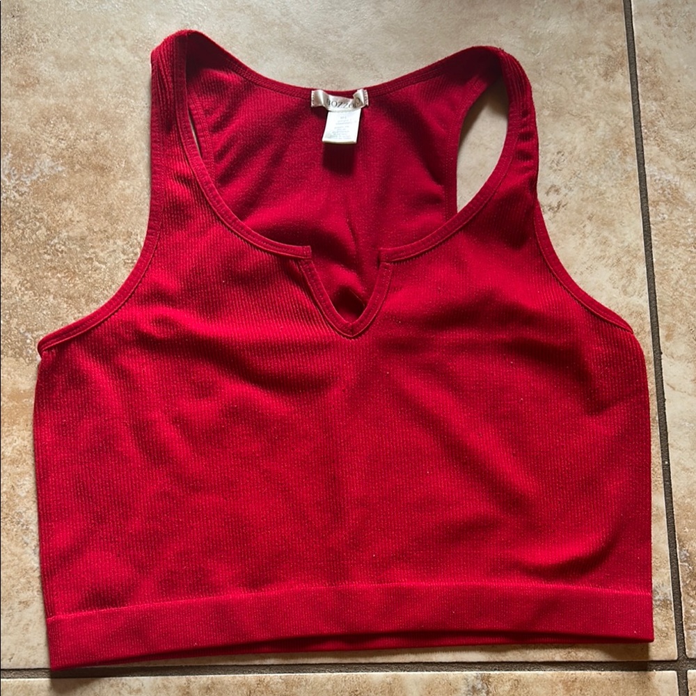 Bozzolo Red Tank Top